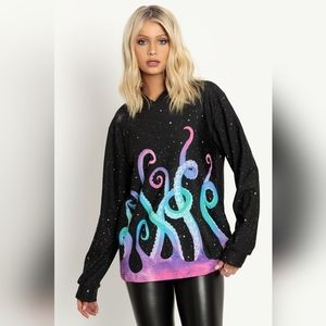 SPACE TENTACLES HOODIE SWEATER - LIMITED